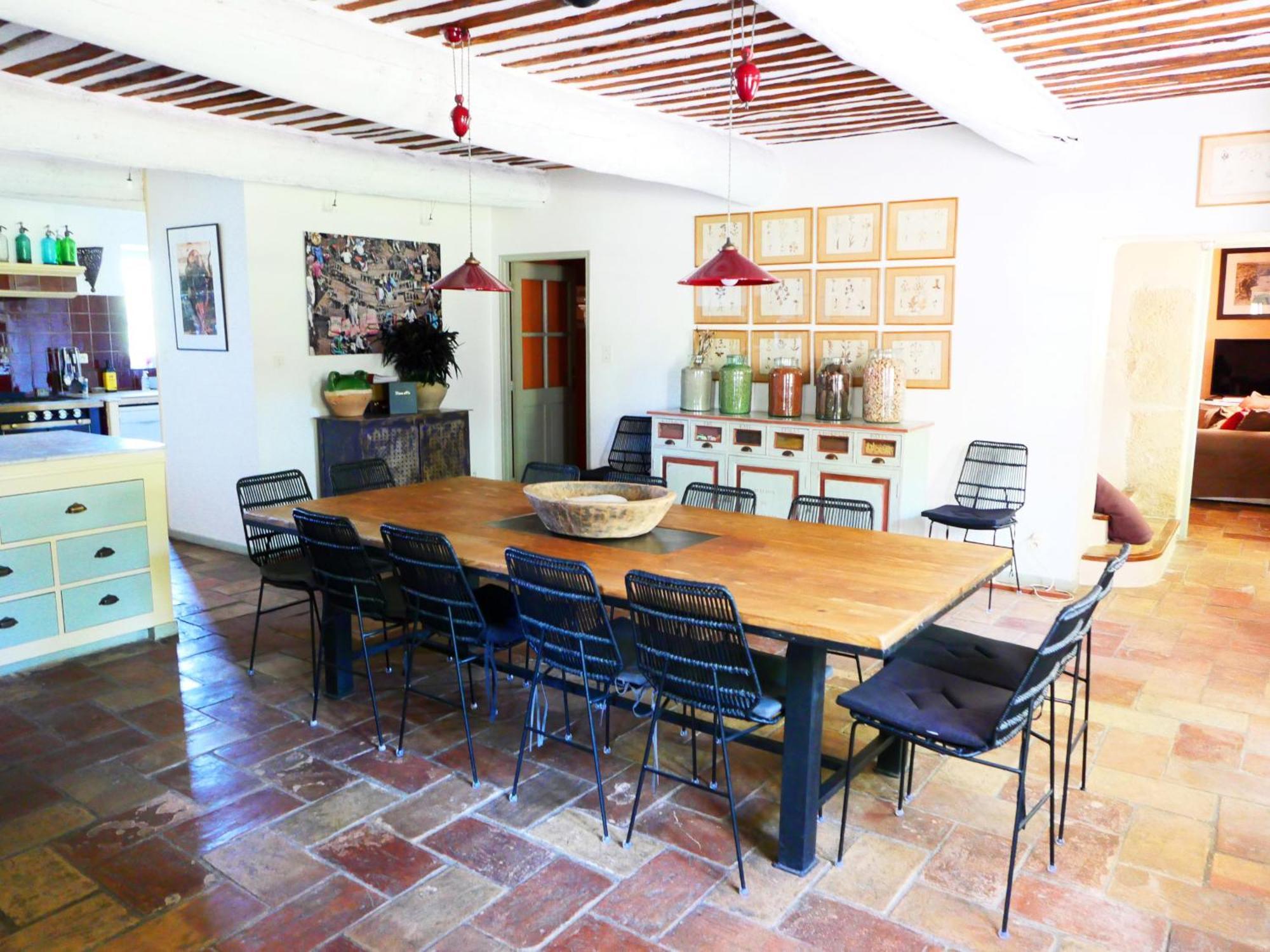 Typical Provencal Farm House Close To L'Isle Sur La Sorgue - 12 Persons Cavaillon Luaran gambar