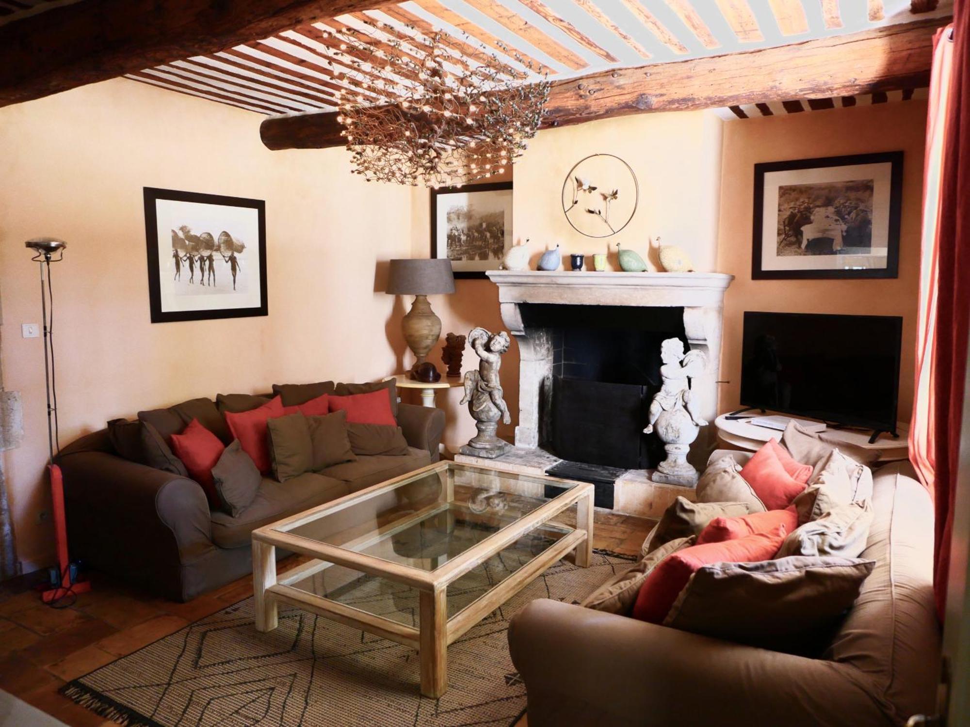 Typical Provencal Farm House Close To L'Isle Sur La Sorgue - 12 Persons Cavaillon Luaran gambar